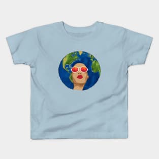 african mother earth day Kids T-Shirt